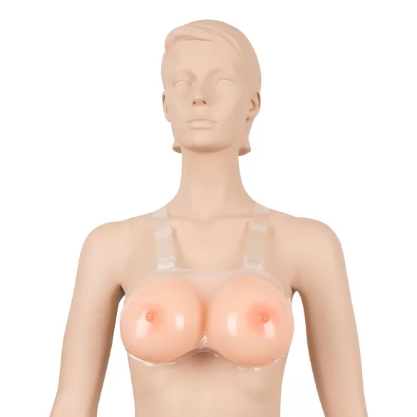 Cottelli - silikon bröstprotes push-up - 2x600g