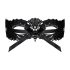 Obsessive - Broderad Venetiansk Mask (svart)