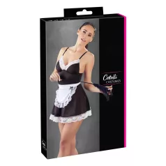 Cottelli - maid kostym med förkläde - svart/vit