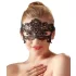 Cottelli - ögonmask med broderad spetslook - svart