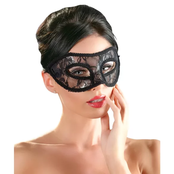 Cottelli - ögonmask spets förformad svart