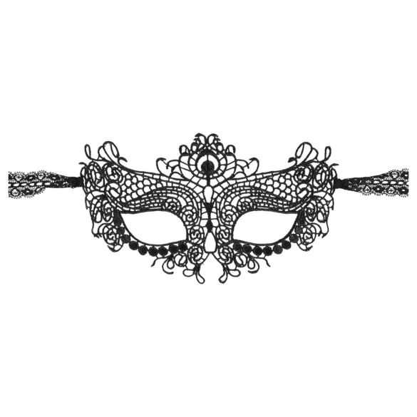 Cottelli - ögonmask spets broderad svart