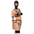 Bad Kitty - kroppssele och mask (svart) - M