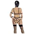 Bad Kitty - kroppsselar set och mask - svart - M