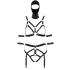 Bad Kitty - kroppsselar set och mask - svart - M