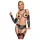 Bad Kitty - bondagekroppsele set - svart - M