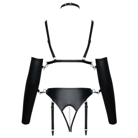 Bad Kitty - bondagekroppsele set - svart - M