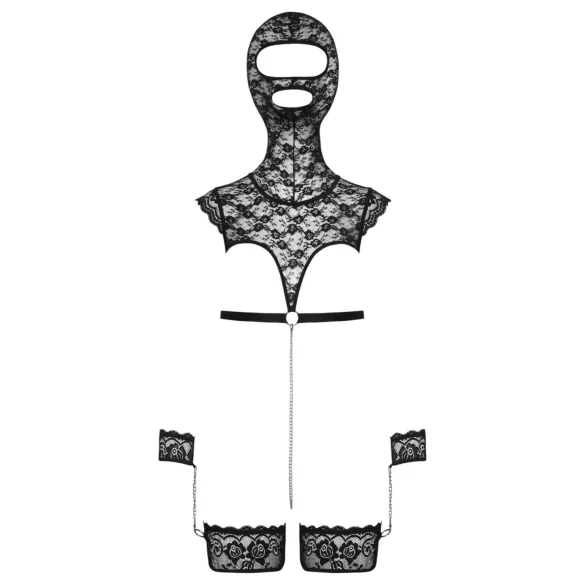 Bad Kitty - spets-BDSM-set (svart)