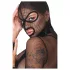 Bad Kitty - BDSM genomskinligt nätset med piska (svart) - L