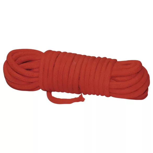 Shibari Rope - bondage-rep (10 m, röd)