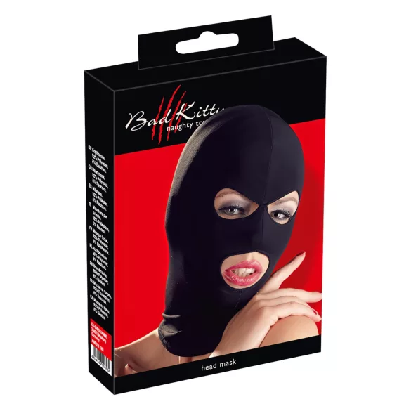 Bad Kitty - sugmask med mun- och ögonöppning
