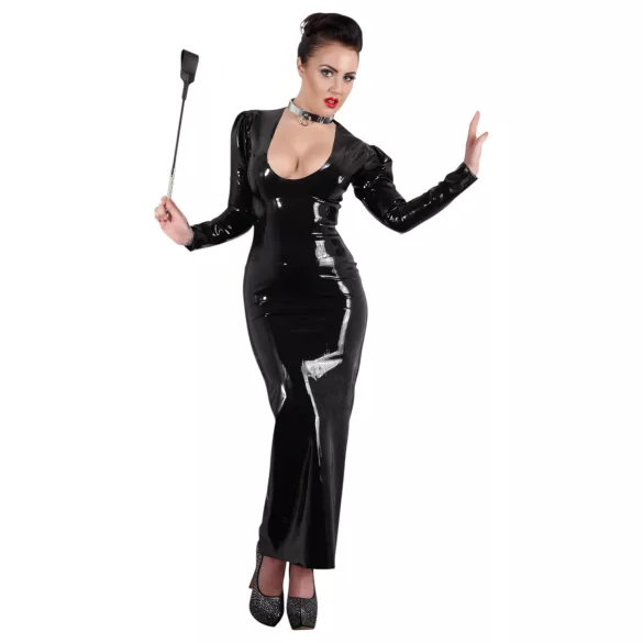 Bad Kitty - Glittrande, strassprydd piska (svart)