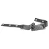 Bad Kitty - halsband med strass - svart