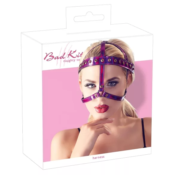 Bad Kitty - Glittrigt huvudsele (rosa)