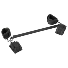   Fetish - bondage stav set - konstläder sexbindning svart 6 delar