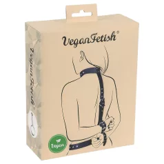 Vegan Fetish - handfängselset - justerbar - svart
