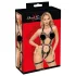 Bad Kitty - öppen bodysuit för kvinnor - svart