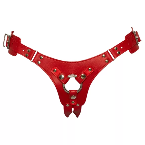 Bad Kitty - band för strap-on - röd