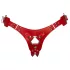 Bad Kitty - band för strap-on - röd