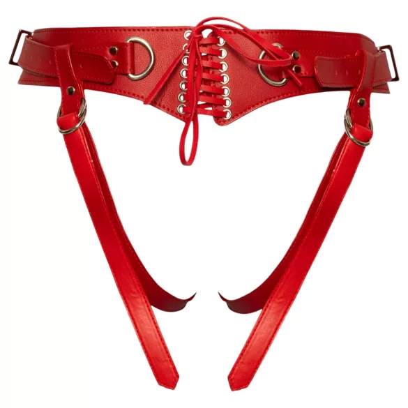 Bad Kitty - band för strap-on - röd