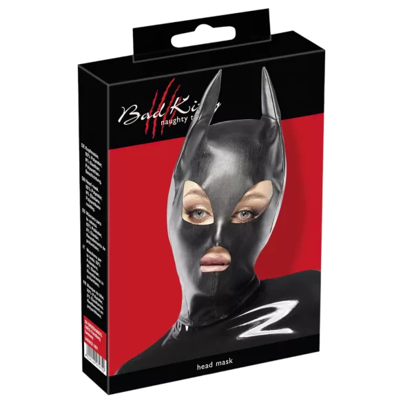 Bad Kitty - kattkvinna mask - svart