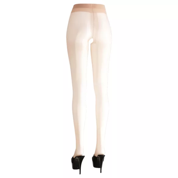 Cottelli - Silkesexiga strumpbyxor (natur) - XL