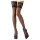 Cottelli - stay-ups med blommig spets - svart - 3