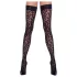 Cottelli Legwear - stay ups leopardmönster svart - 4