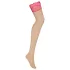 Obsessive Cupide Desir - stay-up strumpor - spets - röd