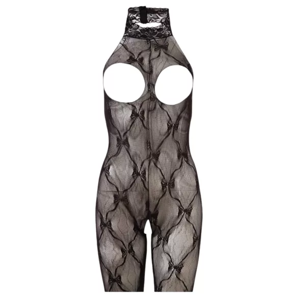 NO:XQSE - Öppen byst catsuit - spets