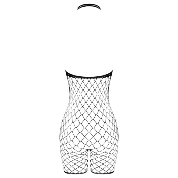 Cottelli - öppen bodysuit nät - svart - S-L