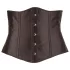 Cottelli - korsett plus size - satin - svart