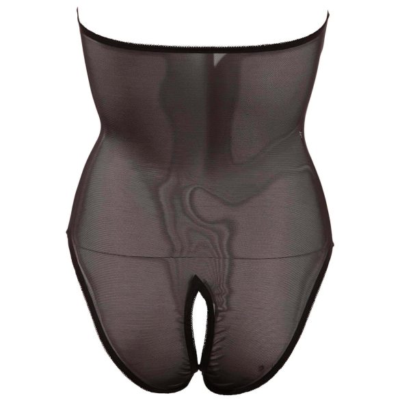 Abierta Fina - Bodysuit i spets - Djup urringning - Svart