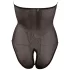 Abierta Fina - Bodysuit i spets - Djup urringning - Svart
