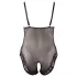 Cottelli Plus Size - spetsbody - svart - XXL
