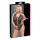 Cottelli Curves Plus Size - transparent mönstrad body - svart