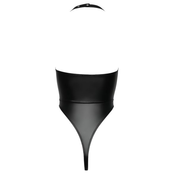 Cottelli Party - body med halterneck - glansig - svart - M