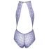 Kissable - body med halsband - spets - lila