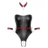 Cottelli Bondage - glansig body med armbojor (svart)