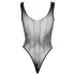 Cottelli - nätbody med strass - svart - S-L