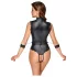 Cottelli Bondage - öppen bröst body - svart - M