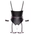 Cottelli - öppen bondagebody med handbojor - svart - M