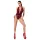 Noir Kink Royal - transparent body - röd - M