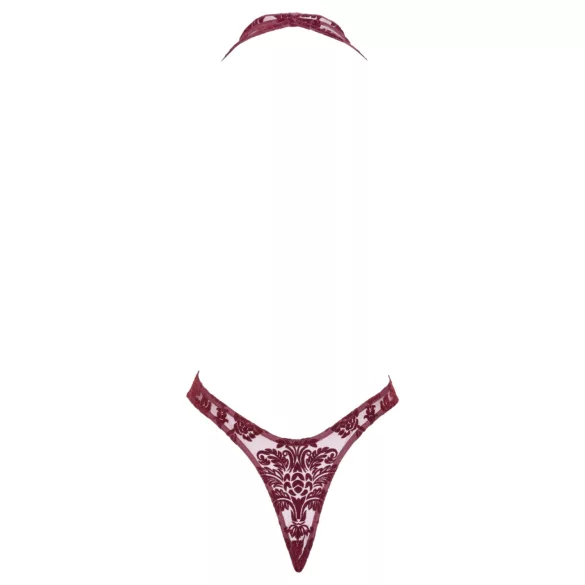 Noir Kink Royal - transparent body - röd - M