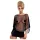 Obsessive Punker - transparent miniklänning och stringtrosa - svart - L/XL