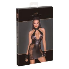 Noir - snörad miniklänning (svart)