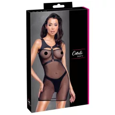 Cottelli - Transparent partyset (svart) - L