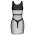 Cottelli - Transparent partyset (svart) - L