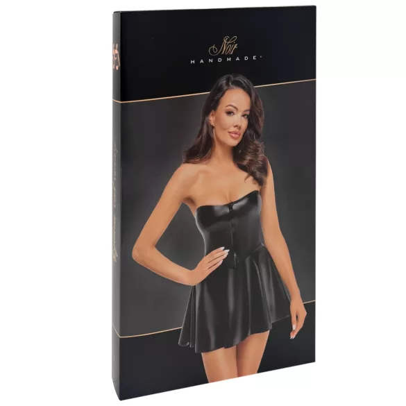 Noir Libido - mini klänning - matt - svart - M