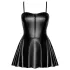 Noir Libido - mini klänning - matt - svart - M